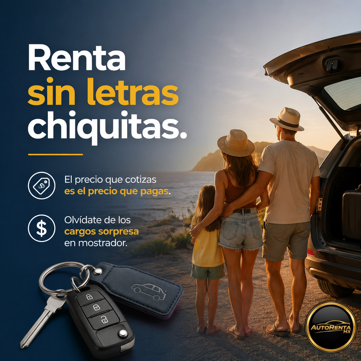 AutoRenta MX — renta con precio, depósito y cobertura claros